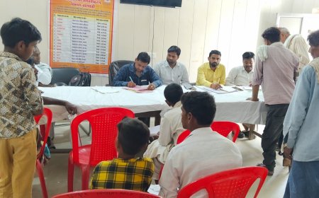 दिव्यांगजन सशक्तिकरण विभाग बाराबंकी द्वारा कैम्प लगाया गया