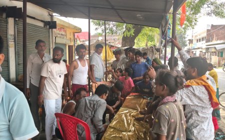 बड़े मंगल पर हनुमान मंदिरों में उमड़ी श्रद्धालुओं की भीड़, जगह-जगह हुए भंडारे