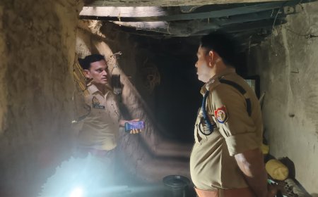 युवती का शव मिलने से गांव में सनसनी