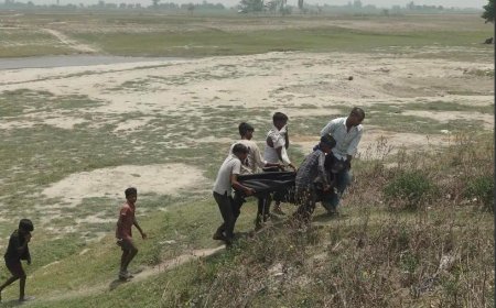 नदी में तैरता मिला युवक का शव