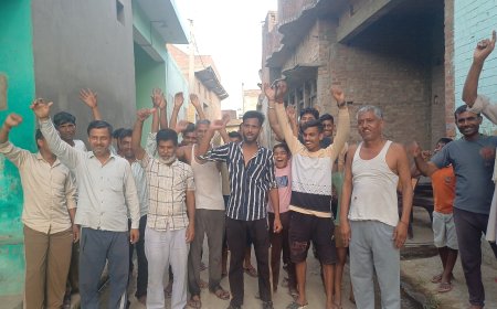 बिजली विभाग के खिलाफ बमेड़ के किसानों का फूटा गुस्सा ,बिजली कटौती से सूख रही फसले