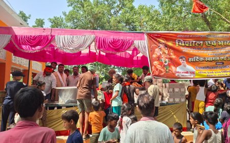 चौथे बड़े मंगलवार पर क्षेत्रभर में भक्ति और सेवा का संगम, जगह-जगह लगे भंडारे