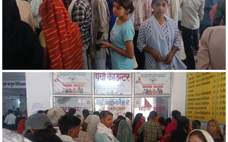 संयुक्त चिकित्सालय सिरौलीगौसपुर में मरीजों की उमडी भीड़ 850 मरीजों का उपचार किया गया