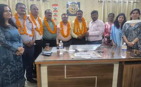ब्लॉक संसाधन केंद्र बंकी पर नवपदोन्नत खण्ड शिक्षा अधिकारियों का स्वागत सम्मान समारोह आयोजित