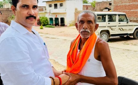 राहुल अवस्थी ने तेज किया जनसंपर्क अभियान,  एक एक दिन में दस दस गांवों में के रहे भाजपा नीतियों का प्रचार
