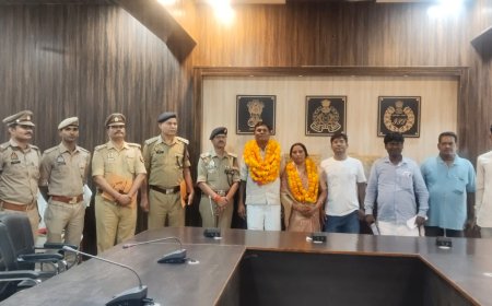 पुलिस विभाग से सेवानिवृत हो रहे उपनिरीक्षक को दी गयी भावभीनी विदाई