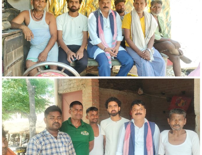 पासी उत्थान समिति उत्तर प्रदेश के अध्यक्ष उमेश उर्फ सन्तोष रावत ने दरियाबाद विधानसभा क्षेत्र के आधा दर्जन गांवों का भ्रमण कर कार्यकर्ताओं की समस्यायों को सुना निस्तारण कराने का आश्वासन दिया