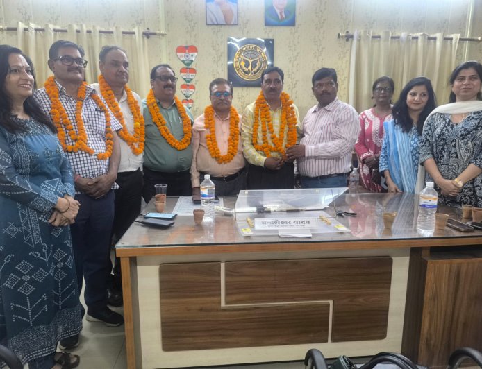 ब्लॉक संसाधन केंद्र बंकी पर नवपदोन्नत खण्ड शिक्षा अधिकारियों का स्वागत सम्मान समारोह आयोजित