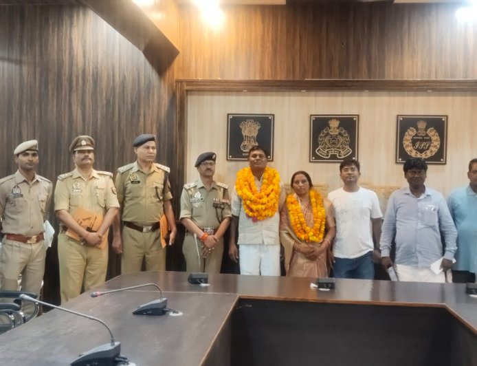 पुलिस विभाग से सेवानिवृत हो रहे उपनिरीक्षक को दी गयी भावभीनी विदाई