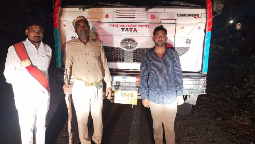 ओवरलोड वाहनों पर बड़ी कार्रवाई, कई ट्रक पकड़े गए, , 4 सीज मचा हड़कंप