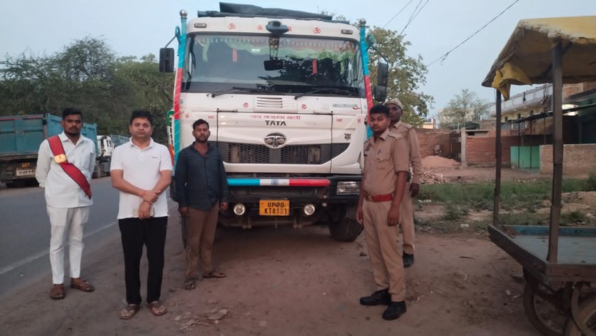 ओवरलोड वाहनों पर बड़ी कार्रवाई, कई ट्रक पकड़े गए, , 4 सीज मचा हड़कंप