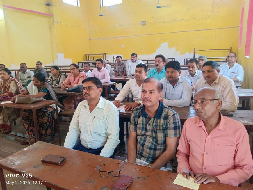 कड़ी सुरक्षा व्यवस्था के बीच आज होगी नीट की परीक्षा केंद्र व्यवस्थापक ने बैठक कर कक्ष निरीक्षकों को दिए आवश्यक दिशा निर्देश