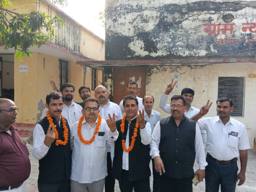 तहसील बार एसोसिएशन रामनगर में संपन्न हुए वार्षिक चुनाव