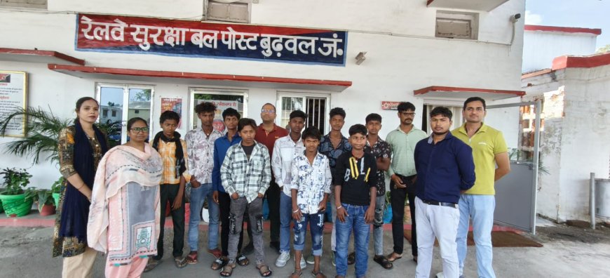 आधा दर्जन से अधिक नाबालिक बच्चे बरामद