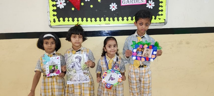 बाबा इंटरनेशनल स्कूल में फोटो फ्रेम प्रतियोगिता का आयोजन