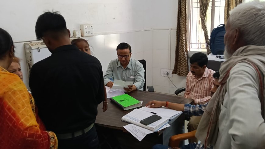 संयुक्त चिकित्सालय सिरौलीगौसपुर की ओ पी डी में मरीजों की उमडी भीड़ 849 का उपचार किया गया