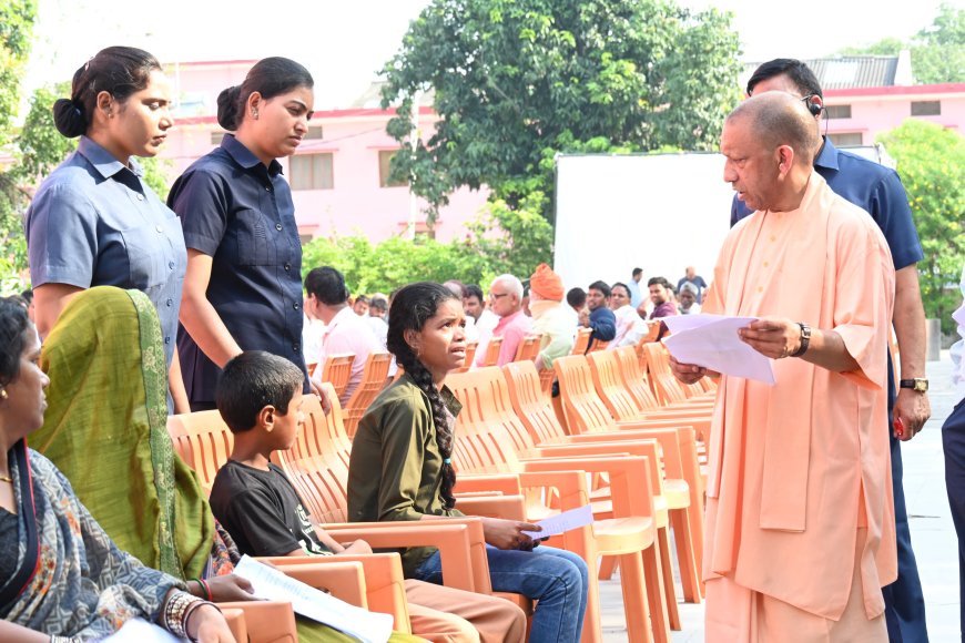 मत करिए चिंता, उपचार कराने में भरपूर मदद देगी सरकार : सीएम योगी