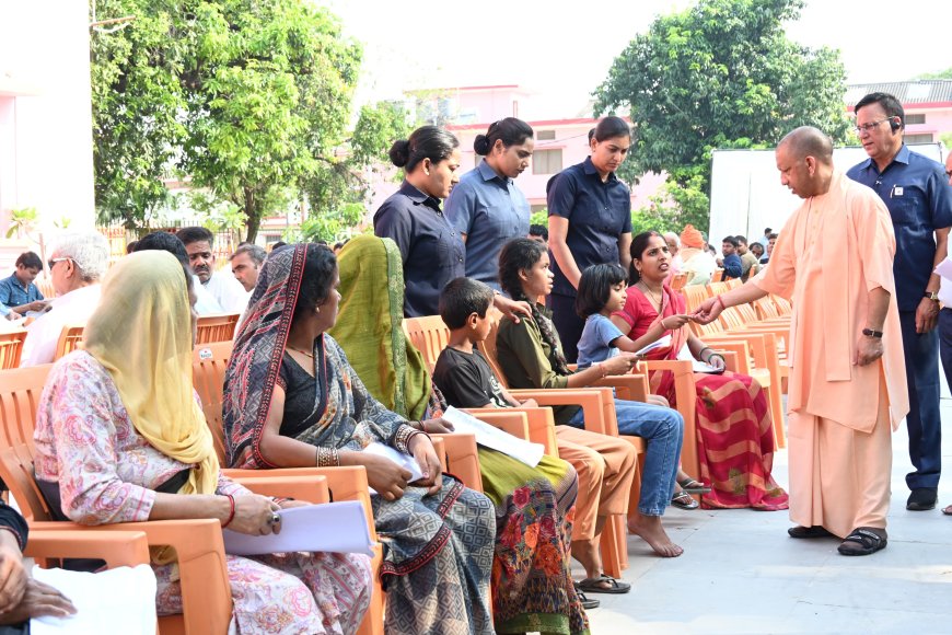 मत करिए चिंता, उपचार कराने में भरपूर मदद देगी सरकार : सीएम योगी