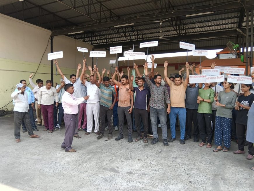 20 मई को रोडवेज कर्मचारियों का धरना प्रदर्शन, गेट मीटिंग में बनाई गई रणनीति