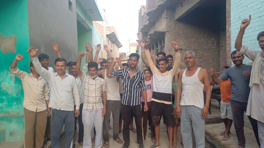 बिजली विभाग के खिलाफ बमेड़ के किसानों का फूटा गुस्सा ,बिजली कटौती से सूख रही फसले