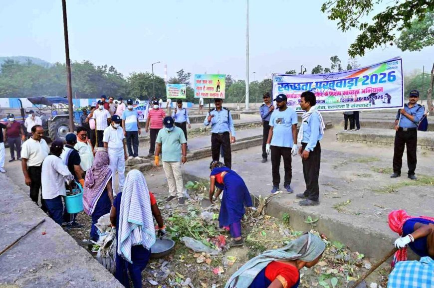 स्वच्छ भारत के संकल्प को साकार करने निकला एनटीपीसी सिंगरौली