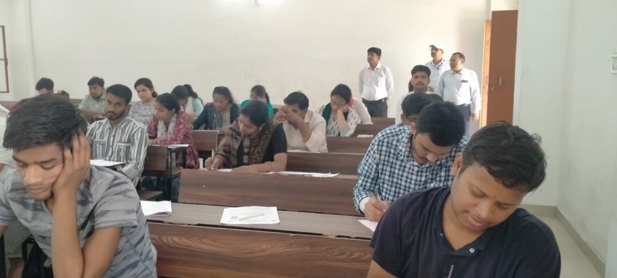 बी.एड. संयुक्त प्रवेश परीक्षा-2026: मुख्य विकास अधिकारी ने परीक्षा केंद्रों का किया औचक निरीक्षण, शुचितापूर्ण परीक्षा कराने के दिए निर्देश