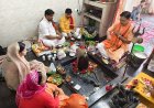 त्रिभुवन गुरु श्री कैलाशेश्वर महादेव का चौथा स्थापना दिवस विधि विधान के साथ मनाया गया
