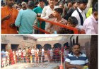 बडे बाबा के दरबार में उमडा आस्था का जन सैलाव हजारों श्रद्धालुओं ने पवित्र अभरन सरोवर में आचमन कर स्वामी जी की समाधि पर चादर परसाद चढाकर मनवांछित फलों की प्राप्ति एवं विश्वमानव कल्यांण की कामना किया
