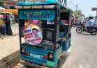 तमाम ई रिक्शा की स्टेपनी पर लगवाए भाजपाई कवर , राहुल अवस्थी का मिशन 2027 अभियान जारी
