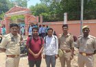 पीआरवी 9231 के पुलिस कर्मियों द्वारा परीक्षार्थियों को समय से पहुंचाया गया परीक्षा केन्द्र