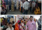 संयुक्त चिकित्सालय सिरौलीगौसपुर की ओ पी डी में मरीजों की उमडी भीड़, 945 मरीजों के स्वास्थ्य का परीक्षण कर दवायें दी गई।