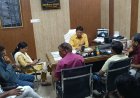 विश्व पर्यावरण दिवस के अवसर पर ग्राम पंचायतों में वृक्ष रोपित करने को लेकर खंण्ड विकास अधिकारी संजीव कुमार गुप्ता की अध्यक्षता में बैठक हुई
