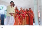 वृंदावन से आए कलाकारों की रासलीला का श्रद्धालुओं ने लिया आनंद