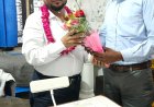 हज से लौटे डॉ. गुलचमन सिद्दीकी, नीर फार्मास्यूटिकल्स के एरिया मैनेजर ने दी मुबारकबाद