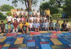 अखिल भारतीय विद्यार्थी परिषद बाराबंकी नगर द्वारा अंतर्राष्ट्रीय योग दिवस पर योग कार्यक्रम आयोजित