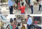 तहसील क्षेत्र के ग्राम बोधिकपुरवा व मुड़िया डीह में चिकन पाक्स से पीड़ित मरीजों का तीसरे दिन भी उपचार किया गया