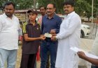 राष्ट्रीय नवनिर्माण क्रिकेट सेना की प्रतियोगिता में बच्चों ने दिखाया शानदार खेल