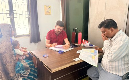 15 माह के कुपोषित बच्चे को पोषण पुनर्वास केन्द्र में भर्ती कराया गया