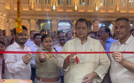 विंध्य प्रसादम् का भव्य उद्घाटन माननीय नगर विधायक रत्नाकर मिश्रा द्वारा हुआ  बा