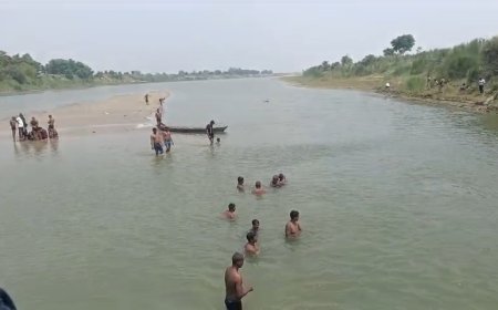 गोरखपुर: राप्ती नदी में रील बनाते समय दो युवकों की डूबकर मौत, शव बरामद