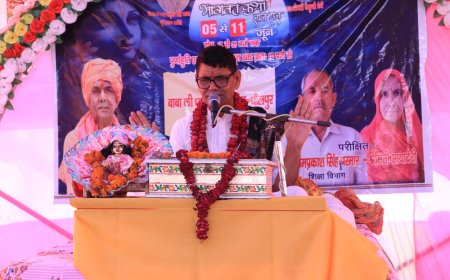 राजा परीक्षित-शुकदेव संवाद सुन भक्ति में डूबे श्रद्धालु