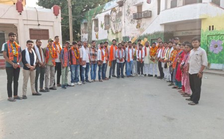 अखिल भारतीय विद्यार्थी परिषद बाराबंकी नगर इकाई का गठन, जयशिव त्रिपाठी बने नगर मंत्री