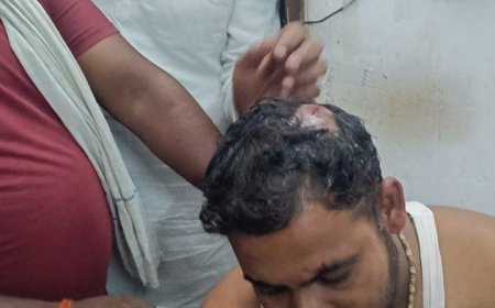 पत्रकार पर प्राण घातक हमलाकर लहुलुहान किया, मुकदमा दर्ज
