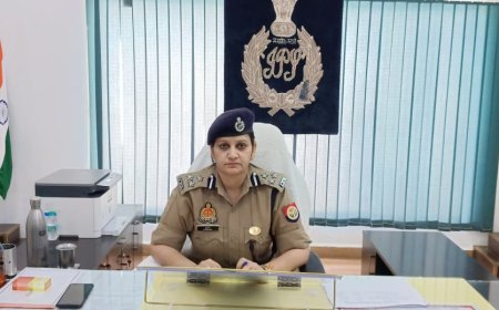नवनियुक्त डीआईजी पूनम ने परिक्षेत्र मीरजापुर का पदभार ग्रहण किया