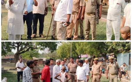 किन्तूर गांव में मोहर्रम जुलूस में कुंये के ब्यवधान के दृष्टिगत उपजिलाधिकारी अनिल कुमार सरोज तहसीलदार बालेन्दु भूषण वर्मा लेखपाल महेंद्र जायसवाल ने कुंये को संरक्षित करते हुए जुलूस निकालने पर दोनों पक्षों की सहमति पर समस्या का समाधान कराया