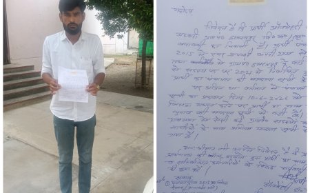 ग्राम पंचायत हज़रत पुर  ग्राम पंचायत की प्रकाशित मतदाता सूची में ग्राम पंचायत सदस्य का नाम गायब सहायक निर्वाचन अधिकारी से की शिकायत