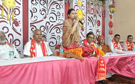 महाराणा प्रताप प्रतिमा अनावरण समारोह को लेकर तैयारियाँ ज़ोरों पर, राघव मैरिज होम में बैठक कर जिलापंचायत अध्यक्ष ने दिया निमंत्रण