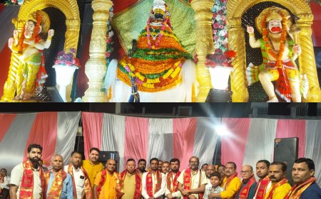 रनियां स्थित श्री बांके बिहारी मंदिर धाम में प्रथम खाटू श्याम महोत्सव धूमधाम से सम्पन्न, भजनों पर झूमे श्रद्धालु