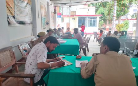 समाधान दिवस में पहुंचे नौ मामले, जांच के लिए राजस्व एवं पुलिस टीम रवाना