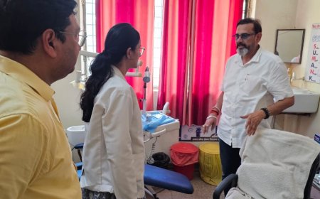 सीएमओ ने सीएचसी रामनगर का किया औचक निरीक्षण, स्वास्थ्य सेवाओं का लिया जायजा